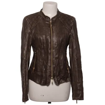 Veste en cuir (Marron) de Taifun