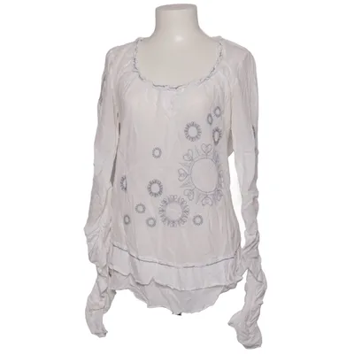 Blouse (White) from Marithé + François Girbaud Cotton