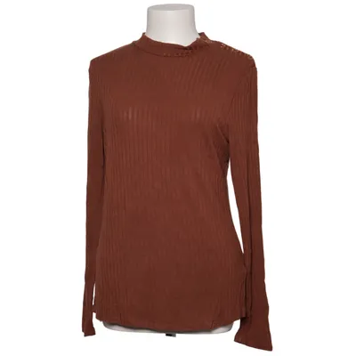 Pul à col roulé (Marron) de Camaïeu Élasthane, Viscose