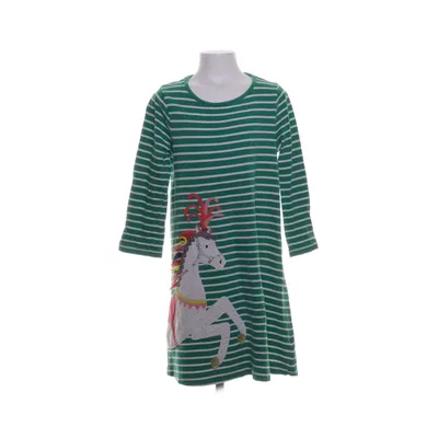 Klänning (Grön, Vit, Flerfärgad) från Mini Boden Bomull
