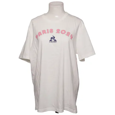 T-shirt (Hvid, Pink, Blå) fra Le Coq Sportif Bomuld