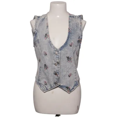 Denim vest (Blue, Pink, Green) from Stoosh Cotton, Polyester