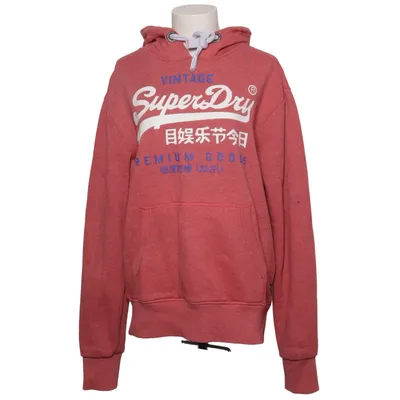 Sweat à capuche (Rouge) de Superdry Coton, Polyester