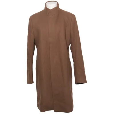 Jas (Bruin) van Mango Man Acryl, Katoen, Polyamide, Polyester, Viscose, Wol