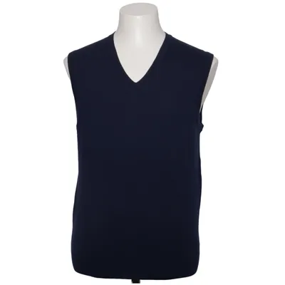 Slipover (Blå) från Hugo Boss Bomull, Elastan, Polyamid