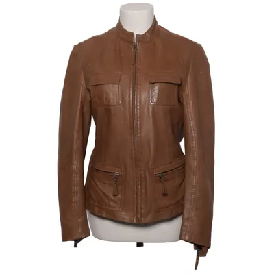 Läderjacka (Brun) från Mexx Skinn, Polyester