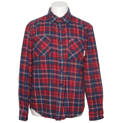 Flanellen overhemd (Rood, Blauw, Wit) van Ayacucho Katoen