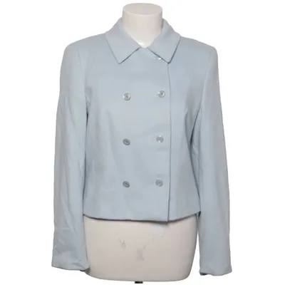 Kavaj (Blå) från Escada Angora, Kaninpäls, Ull