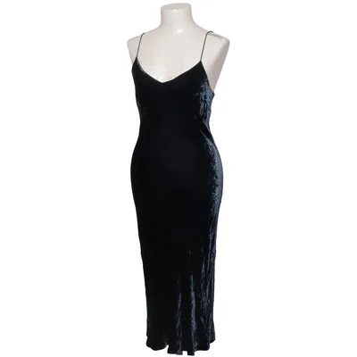 Dress (Blue) from Zara Woman Studio Silk, Viscose