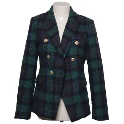 Blazer (Blau, Grün, Schwarz) von Attentif Polyester, Wolle