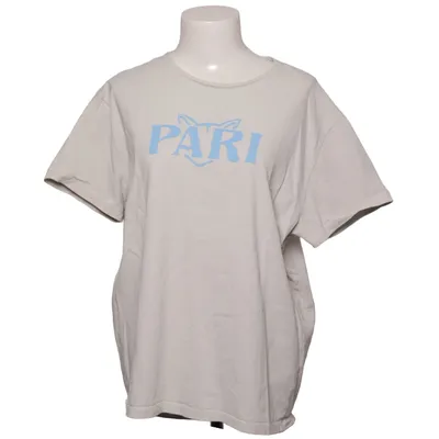 T-shirt (Grijs, Blauw) van Pari Katoen