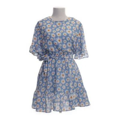 Wrap dress (Blue, White, Yellow) from Guts & Gusto Polyester