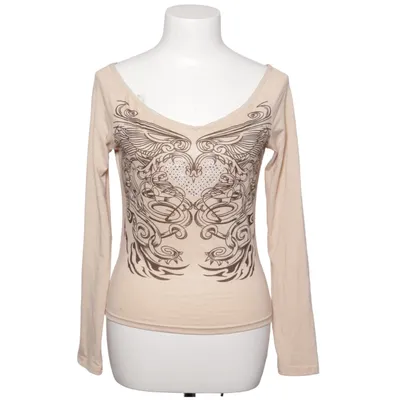 Langærmet t-shirt (Beige, Flerfarvet) fra Cider