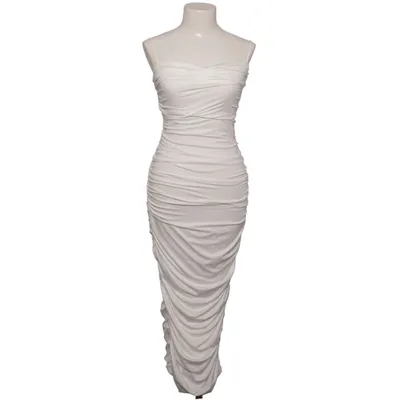 Cocktailkjole (Hvid) fra Lely Wood Elastan, Polyester