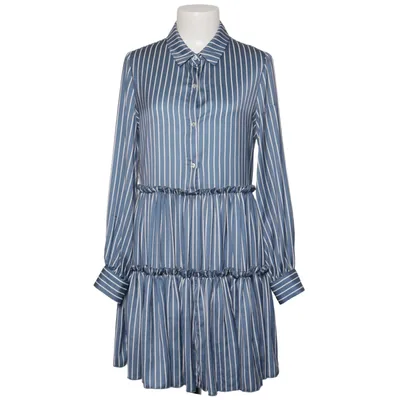 Skjortekjole (Blå, Hvid) fra Maje Polyester