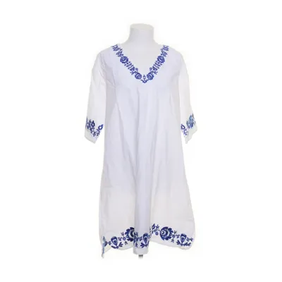 Kaftan (Vit, Blå) från Page One