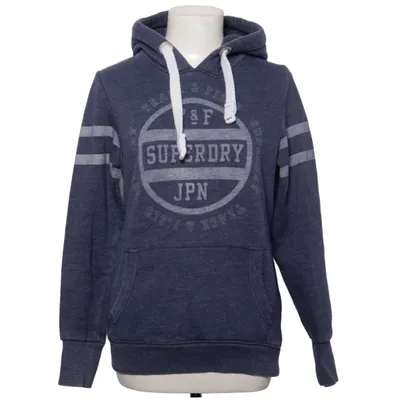 Hoodie (Blue) from Superdry Track & Field Cotton, Polyester