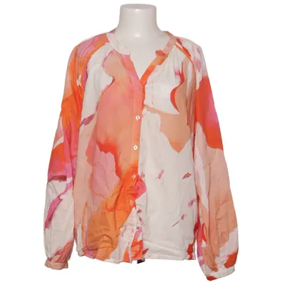 Bluse (Hvid, Pink, Orange) fra Emily van den Bergh Bomuld