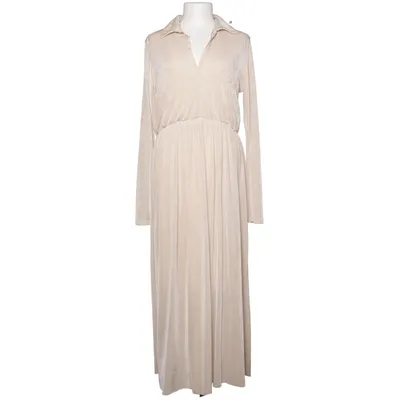 Maxi dress (Beige) from Retro & Icone Elastane, Polyester