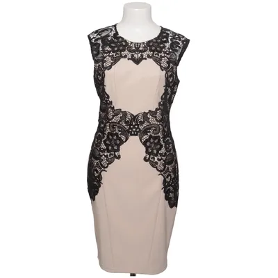 Cocktail dress (Beige, Black) from Lipsy London