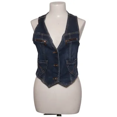 Jeansweste (Blau) von Fishbone Baumwolle, Elasthan