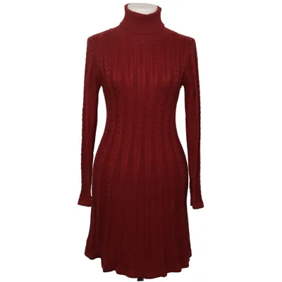 Turtleneck dress (Red) from Abollria Polyamide, Polyester, Viscose