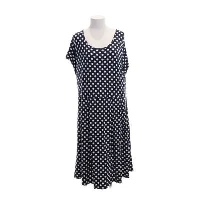 Klänning (Blå, Vit) från Bonprix Elastan, Viskos