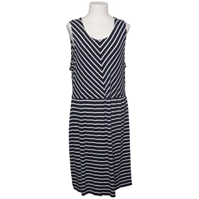 Robe longue (Bleu, Blanc) de Gina Benotti Élasthane, Viscose