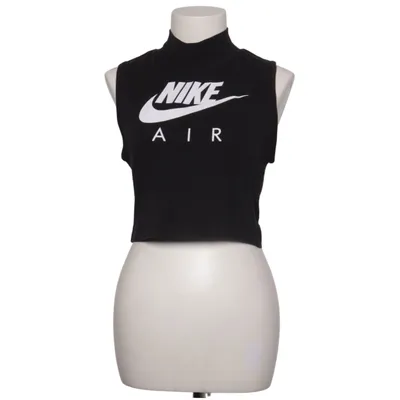 Crop top (Svart, Vit) från Nike Air Bomull, Elastan, Polyester