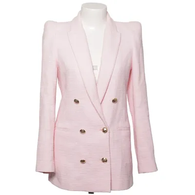 Kavaj (Rosa) från Zara Elastan, Polyester