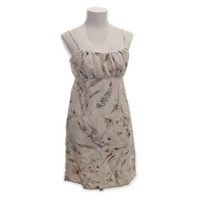 Robe (Beige, Multicolore) de H&M Lin, Viscose