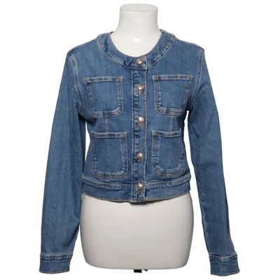 Denim jacket (Blue) from Maeve Cotton, Elastane