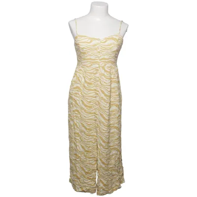 Byxdress (Beige, Vit) från Edited Linne, Viskos