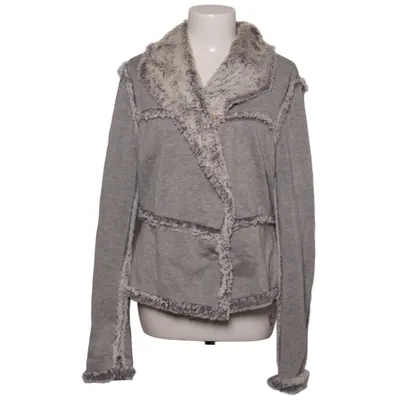 Shearlingjacka (Grå, Beige) från Maura by Claudia Sträter