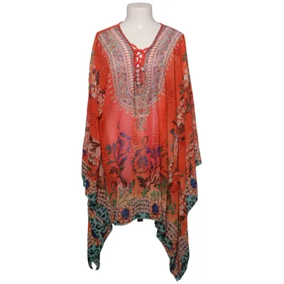 Kaftan (Oranje, Blauw, Meerkleurig) van Menglu Polyester