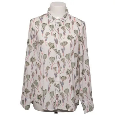 Blus (Vit, Flerfärgad) från Yikey Bomull, Polyester