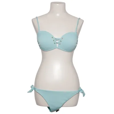 Bikini (Blue) from Extre Elastane, Polyamide