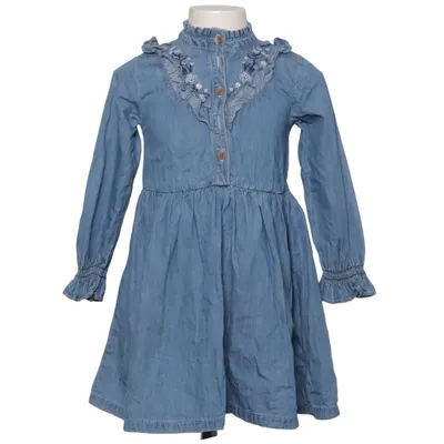 Denim dress (Blue) from Happy Girls Club Cotton