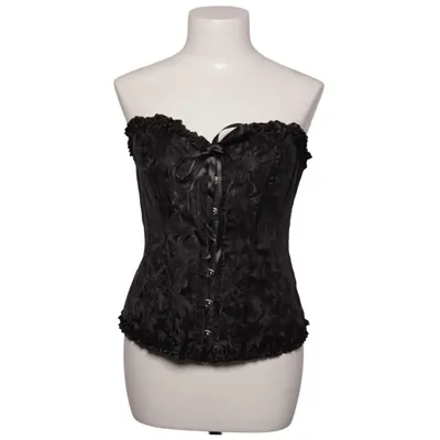 Korsett (Svart) Elastan, Polyester