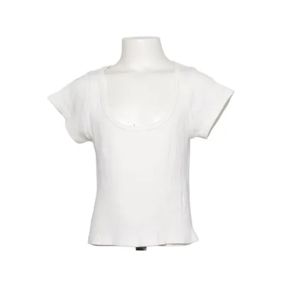 T-shirt (Hvid) fra Brandy Melville Bomuld