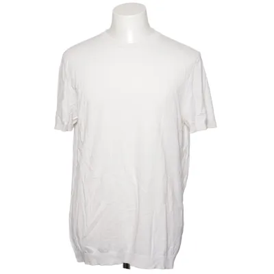 T-shirt (Blanc) de Tom Rusborg Coton, Lin