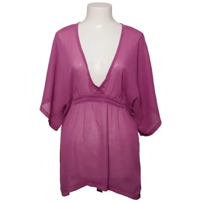 Wrap top (Purple) from Dressed-Up Polyester