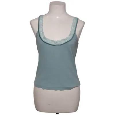 Tank Top (Blue) from Kimchi Blue Cotton, Elastane, Polyamide, Polyester