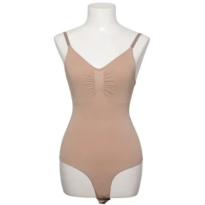 Shapewear-body (Beige) från Creamy Fabrics Elastan, Polyamid