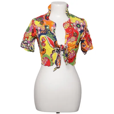 Wrap top (Multicolored) from Zara Accessories Viscose