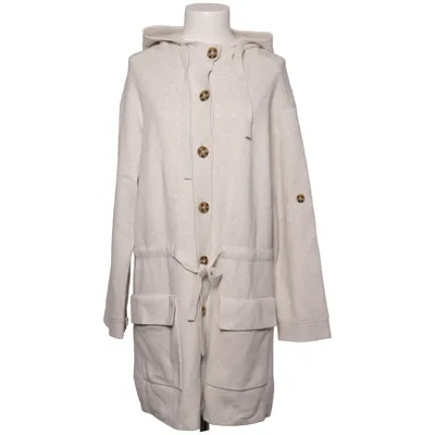 Cardigan (Beige) fra Oui Akryl, Bomuld