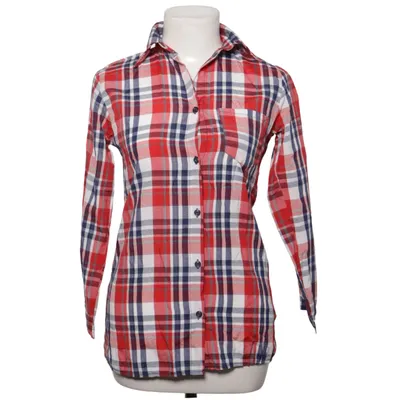 Flanellskjorta (Röd, Blå, Vit) från Red Queen Bomull, Polyester