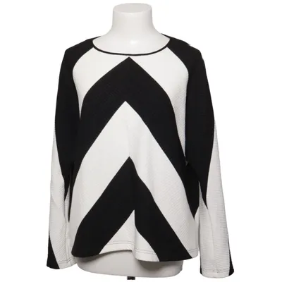 Sweater (Black, White) from Absolut Elastane, Polyester, Viscose