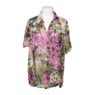 Kortärmad skjorta (Grön, Flerfärgad) från Canda Premium