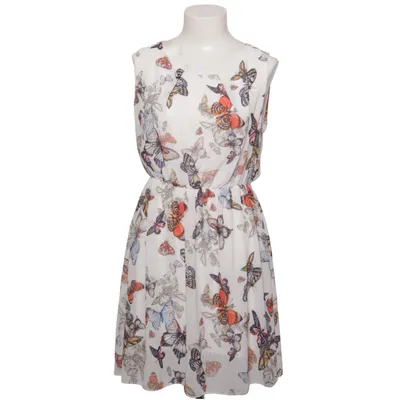 Klänning (Vit, Flerfärgad) från Styleboom Elastan, Polyester, Viskos